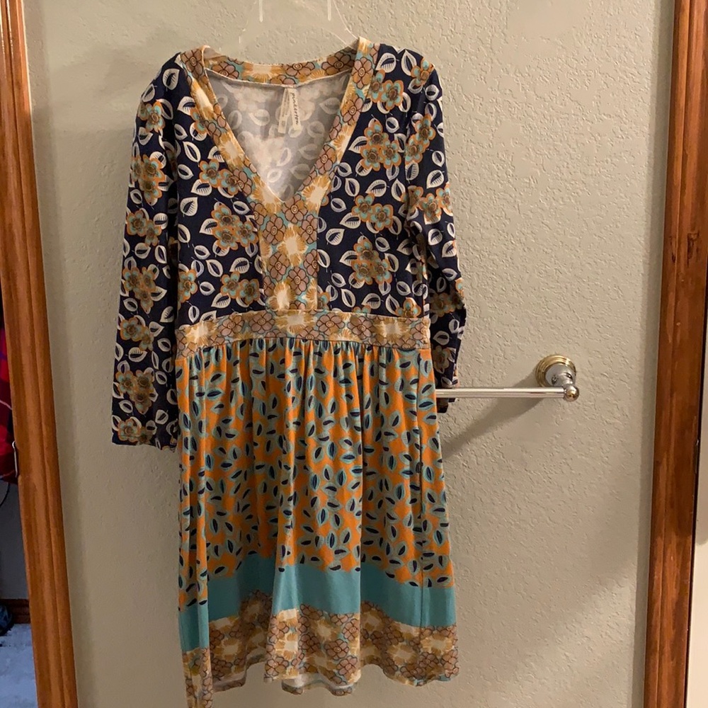 Boho Anthropologie dress